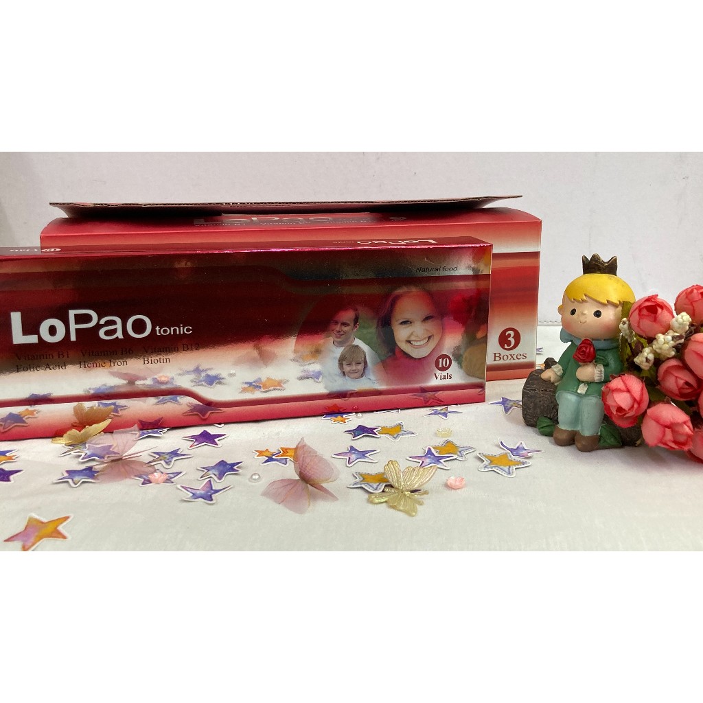 💠歐業💠樂寶補精 10瓶 LoPao 健康飲品 營養補給品 膠原蛋白 維生素 血紅素鐵✨鑫星生醫館✨