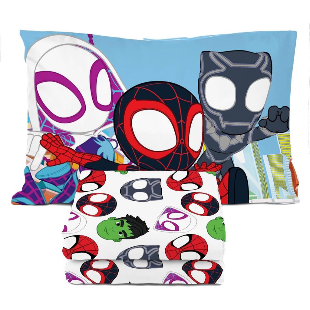 預購❤️空運❤️美國專櫃 Marve Spidey SPIDER MAN 蜘蛛人 棉被 枕頭套 單人 被子 3件 床包