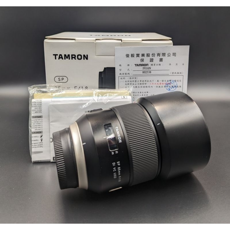 TAMRON SP 85mm f/1.8 Di VC USD 鏡頭