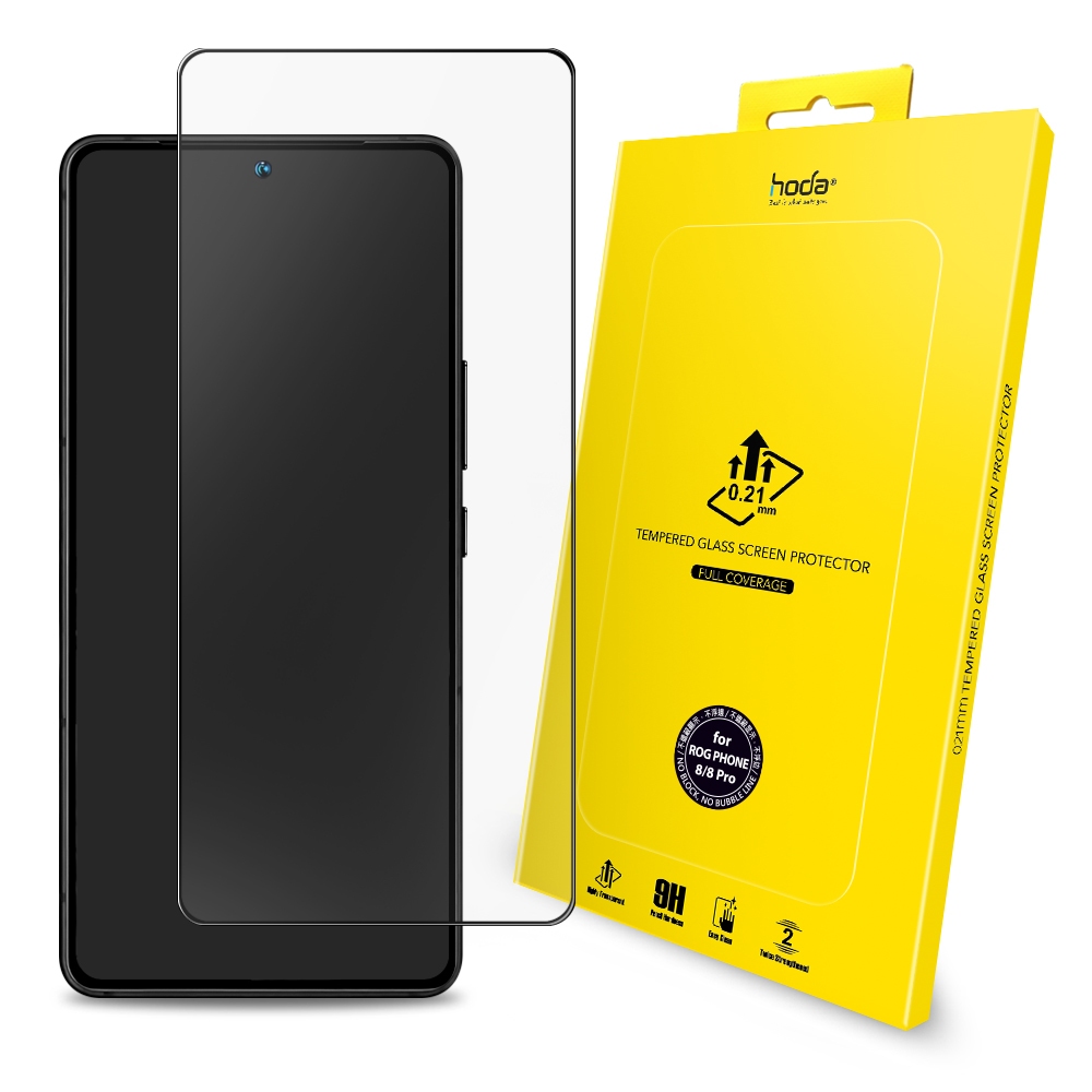 hoda ASUS Rog Phone 8 / 8 Pro 亮面玻璃保護貼