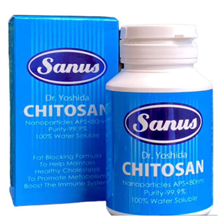 Sanus 薩魯斯 「低分子殼聚醣錠」 小藍瓶 GMP利達制藥廠製造