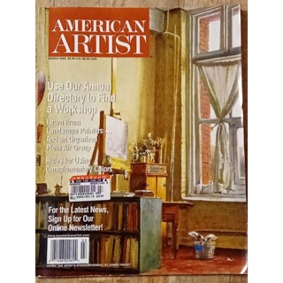 AMERICAN ARTIST 美國藝術家雜誌<MARCH 2004>【二手雜誌】
