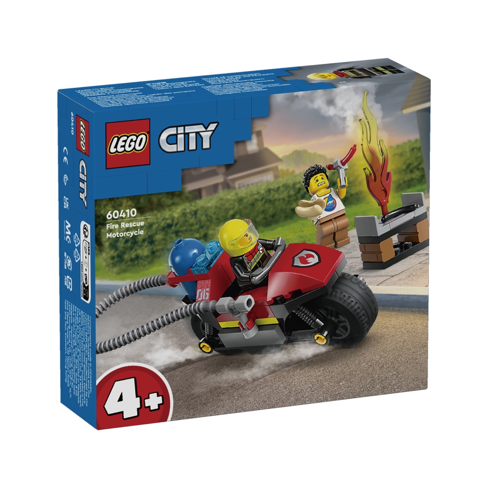 玩具反斗城 LEGO樂高  消防救援摩托車 60410