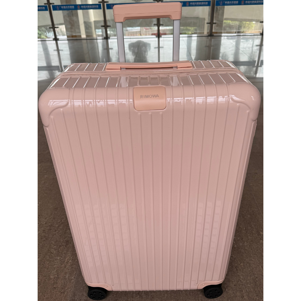 98成新 RIMOWA Essential Cabin  21吋/30吋 扁扁 花瓣粉 行李箱 登機箱 83253721