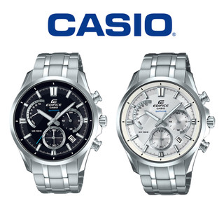 【WANgT】CASIO 卡西歐 EDIFICE EFB-550D 時尚 扇形 儀錶板 設計 防水 真三眼 鋼帶 手錶