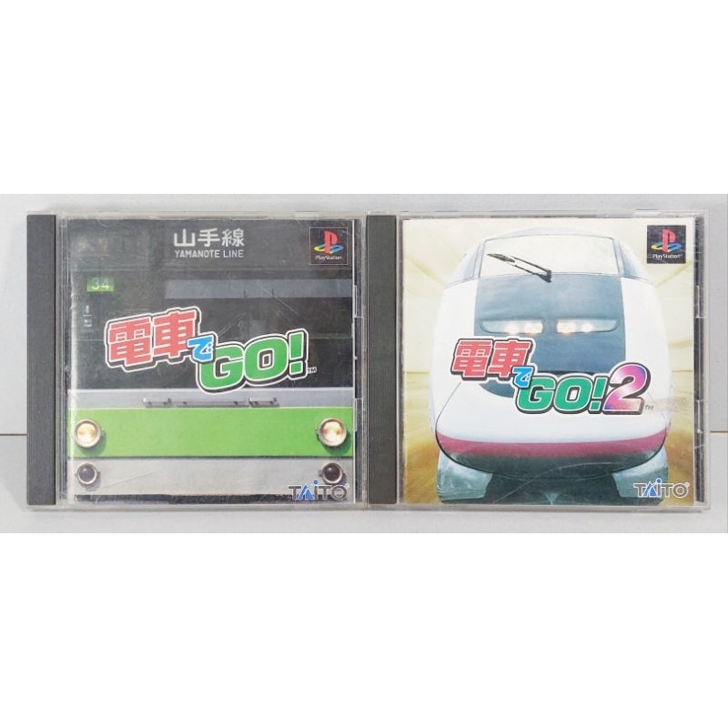 ➤最低價 正版 PS2➤附側標 日版 電車 GO！ 1、2 山手線