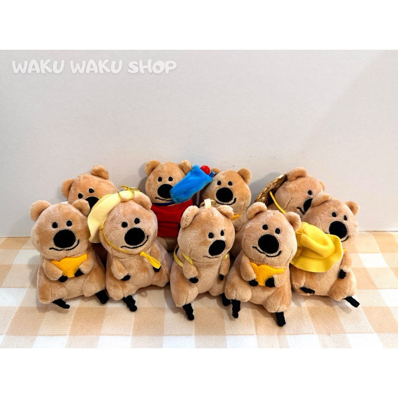 WAKU WAKU🌟韓國袋鼠 柿子椒熊吊飾