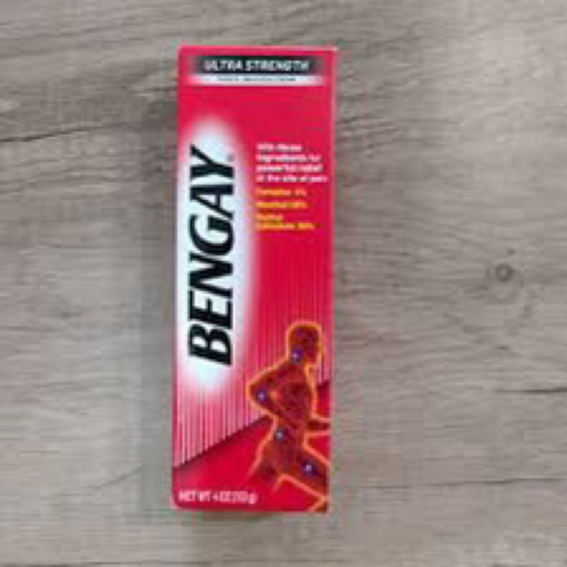 美國原裝 BENGAY 外用舒緩按摩軟膏 113g/條