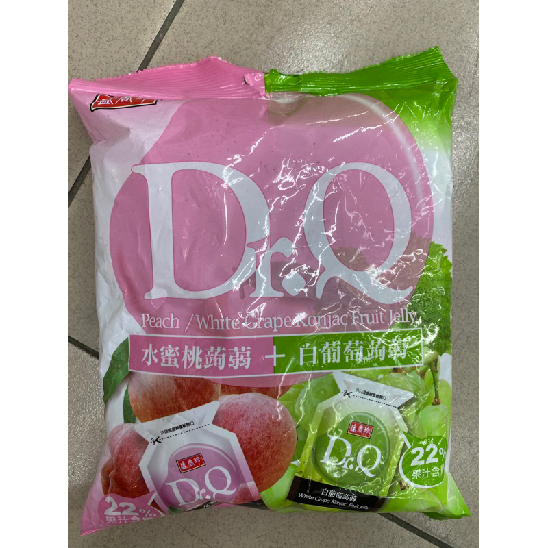 ❗️即期品❗️ Dr.Q雙味蒟蒻（水蜜桃+白葡萄）420g