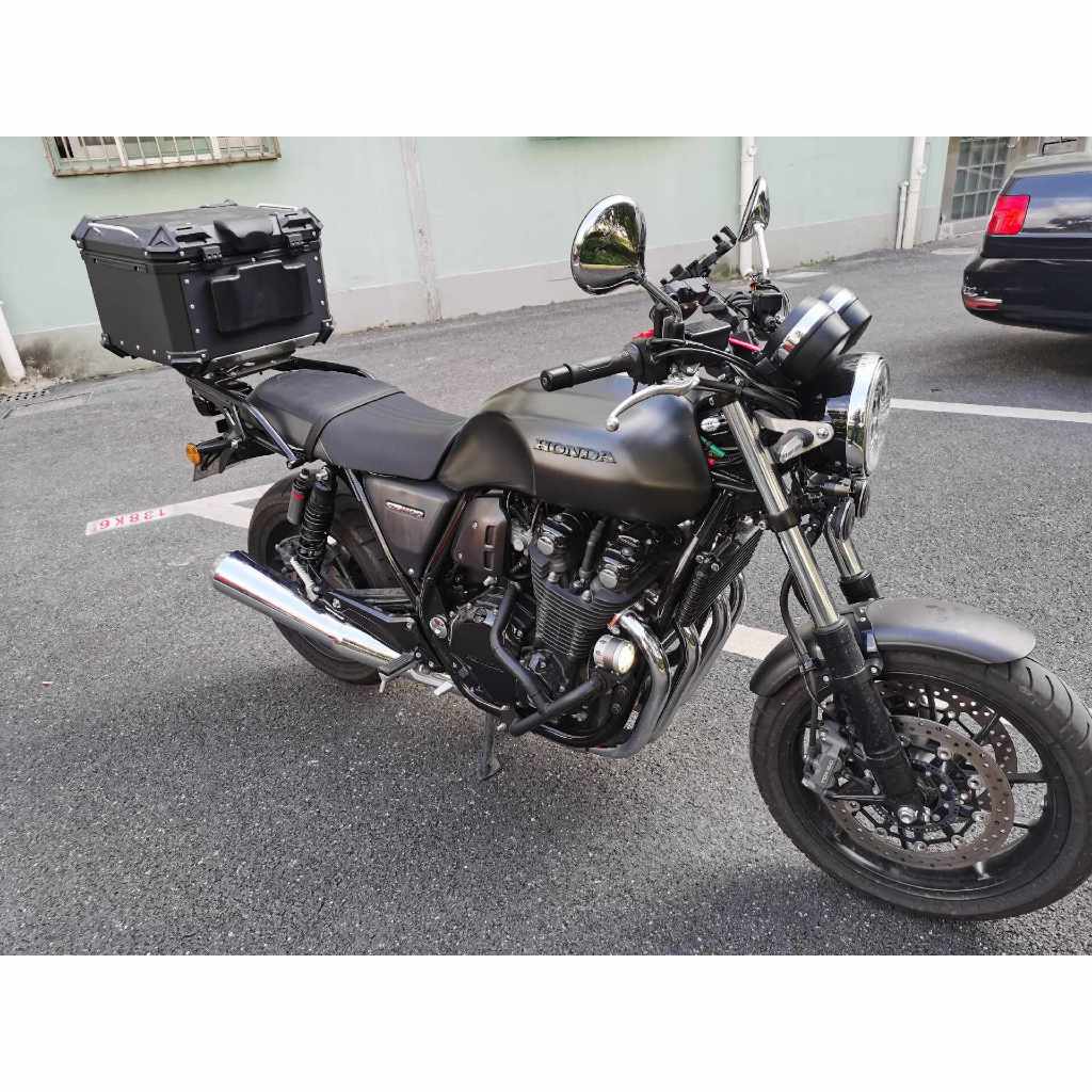 CB1100電鍍尾翼 適用於 Honda CB1100EX改裝靠背 CB1100RS 靠背 CB1100後貨架