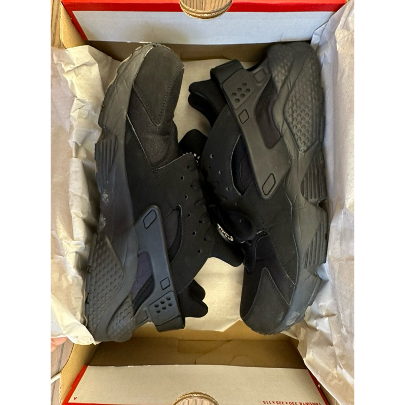 正品 可面交 NIKE AIR HUARACHE RUN 慢跑鞋 黑武士