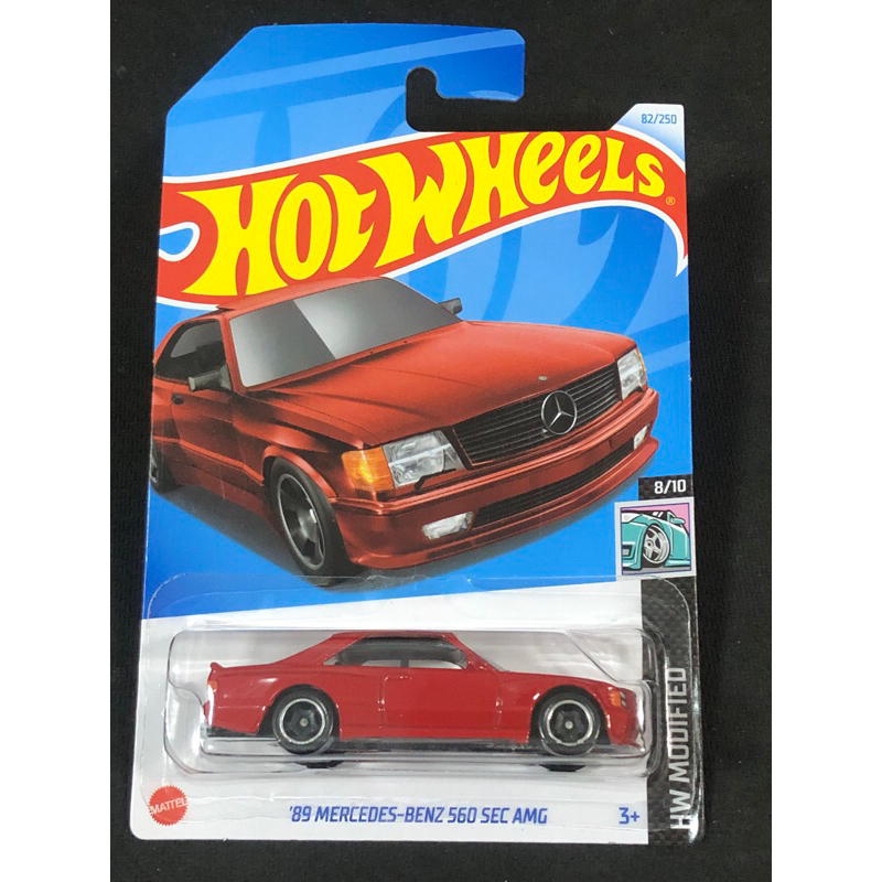 風火輪 hot wheels 2024  89 賓士 mercedes benz 560 sec amg 老賓士 普卡