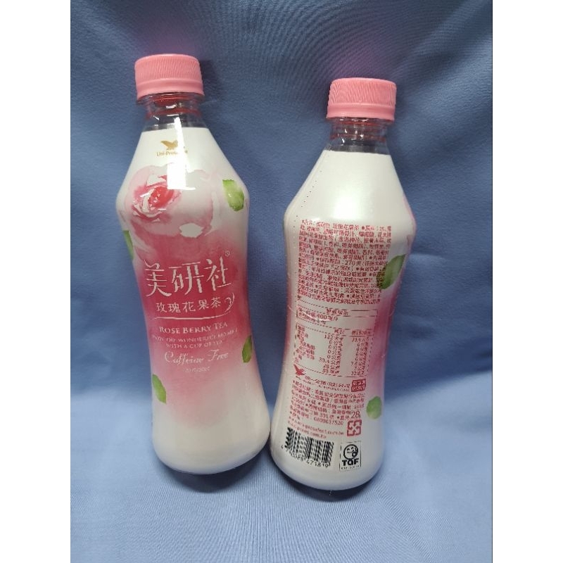 美研社-玫瑰花果茶  400ml （1單最多12瓶）效期：2024.11.21