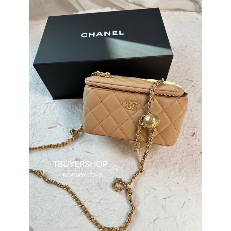 [Tbuyershop] 台灣現貨🍀 Chanel 23k 金球 奶茶 長盒子