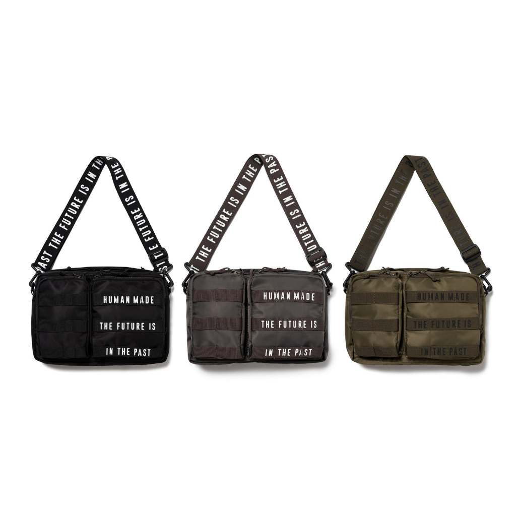 【Hills】HUMAN MADE MILITARY POUCH LARGE HM27GD026 小包 側背包 斜背