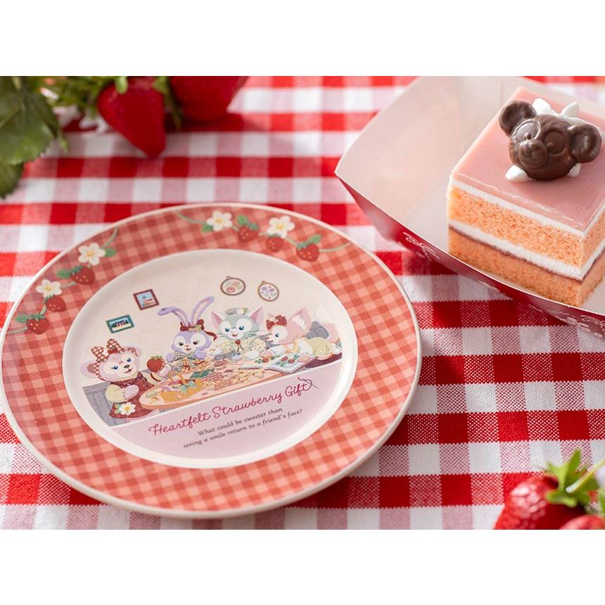 東京海洋迪士尼預購🍓草莓季🐻雪莉玫❤史黛拉兔❤畫家貓傑拉托尼❤粉紅狐狸麗娜貝爾🦊點心盤、盤子、圓盤