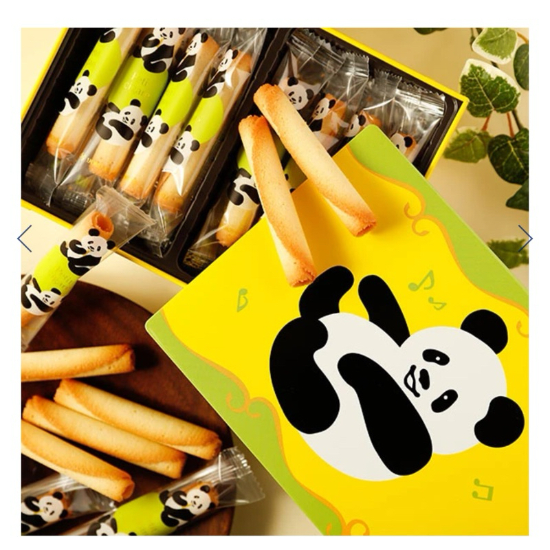 YOKU MOKU日本境內限量款熊貓cute蛋捲禮盒16入