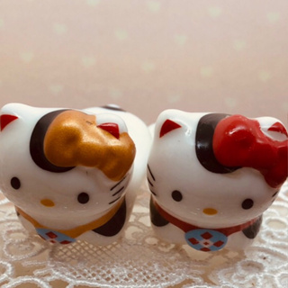 日本帶回來的Hello Kitty陶瓷品犬張祝福守候護的擺飾商品