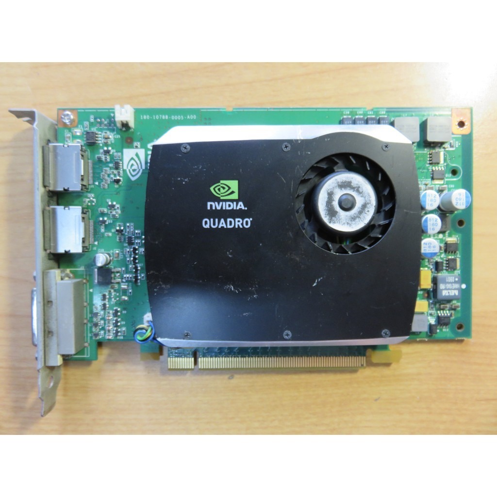E.PCI-E顯示卡-惠普 HP Quadro FX580 512M 專業圖形128bit2560x1600直購價280