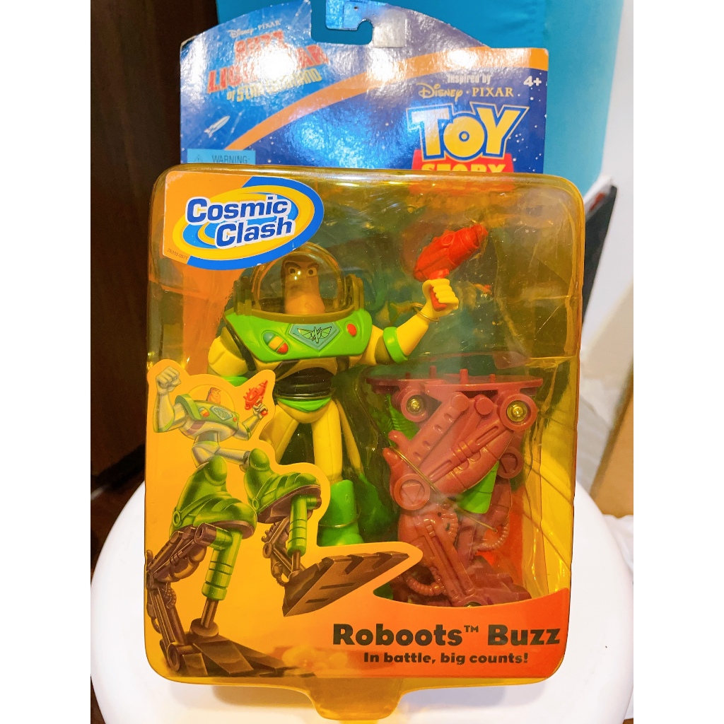 玩具總動員 絕版老物 星際大戰 巴斯光年機器人吊卡 ＆ 巴斯光年丟跳棋吊卡 ＆ 胡迪彈手吊卡