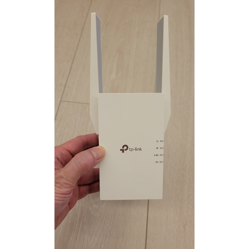 售9.9成新 TP-Link RE705X AX3000無線網路WiFi6訊號擴展器