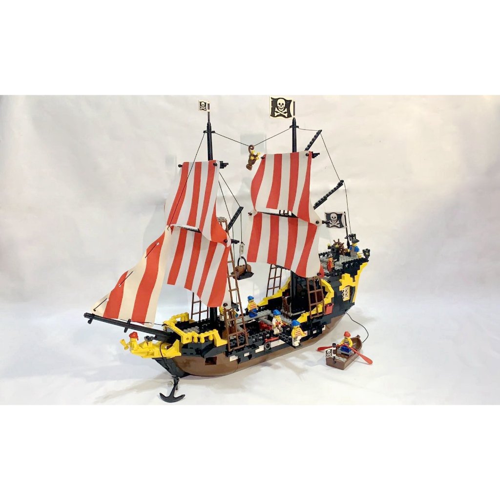 樂高人偶王 LEGO 絕版/初版海盜船#6285盒組