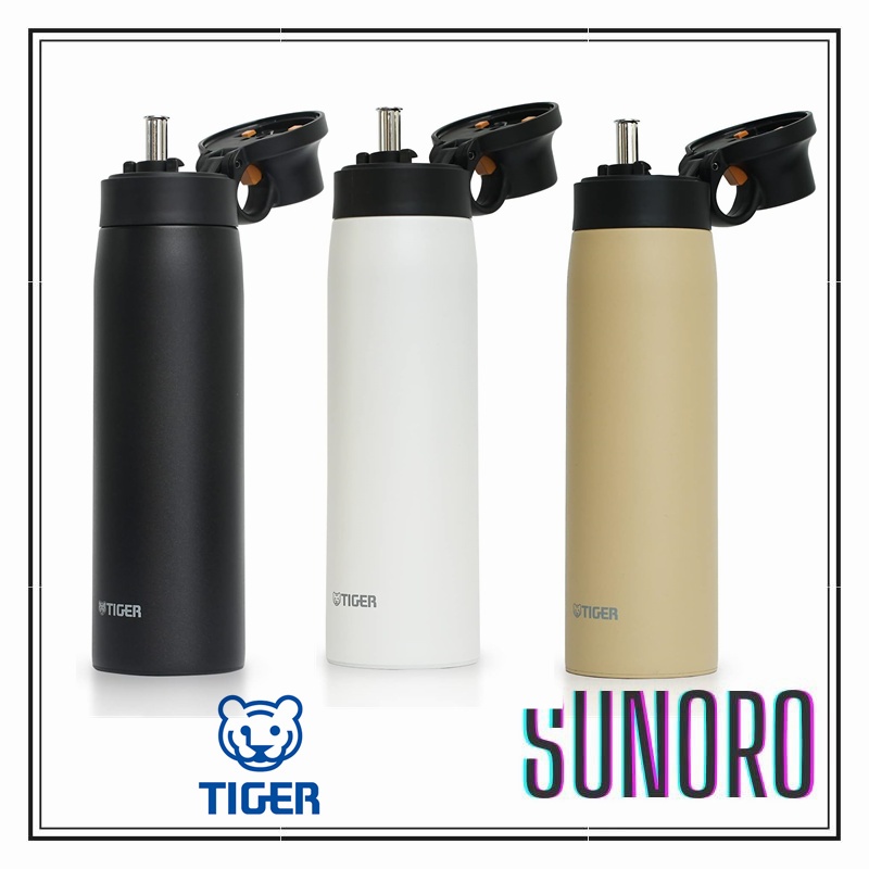 日本直送 TIGER 虎牌 不鏽鋼水杯 保溫杯 保溫瓶 保冷專用 付吸管 500ml MCS-A050
