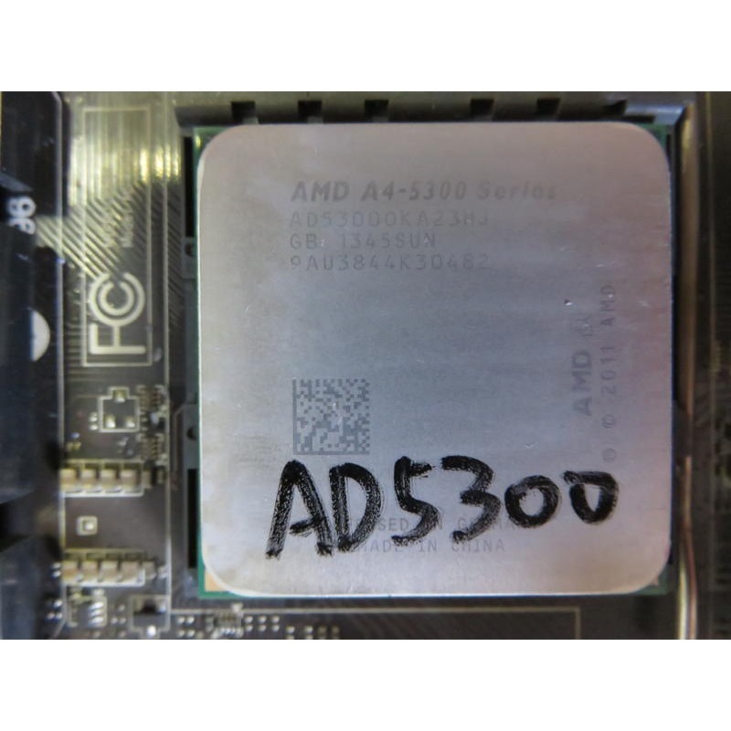 C.AMD CPU-A4-5300 3.4G 1M AD5300OKA23HJ 雙核雙線 65W  直購價80