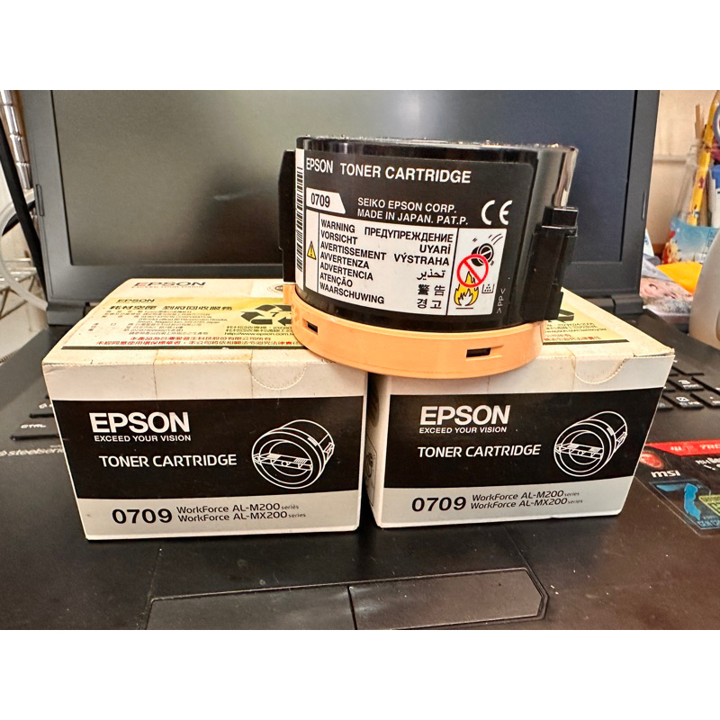 原廠 EPSON S050709 0709 碳粉匣 0711 50711 AL-MX200 AL-M200全新 二手