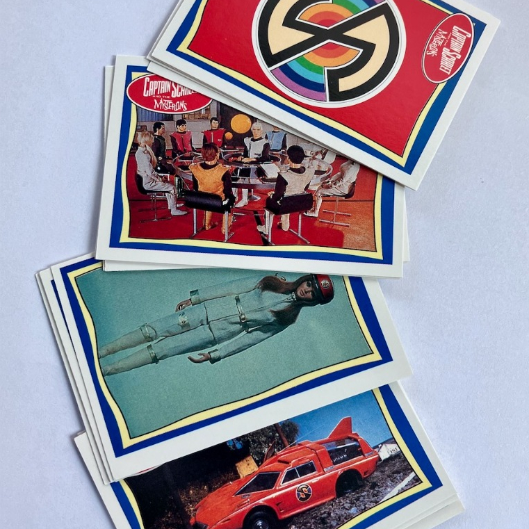 Topps超空人 雷鳥神機隊 霹靂艇 收集卡 60年代 懷舊影集 收藏卡Gerry Anderson科幻人偶 特效木偶劇