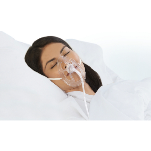 加拿大原裝進口-南方醫療  氧氣面罩  氧氣機使用面罩  氧氣導管 氧氣罩  經鼻氧氣套管 一般成人 ( L )