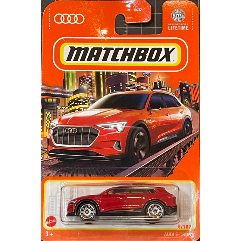 美泰matchbox火柴盒 奧迪 AUDI E-TRON ETRON 電動車 跨界 休旅車