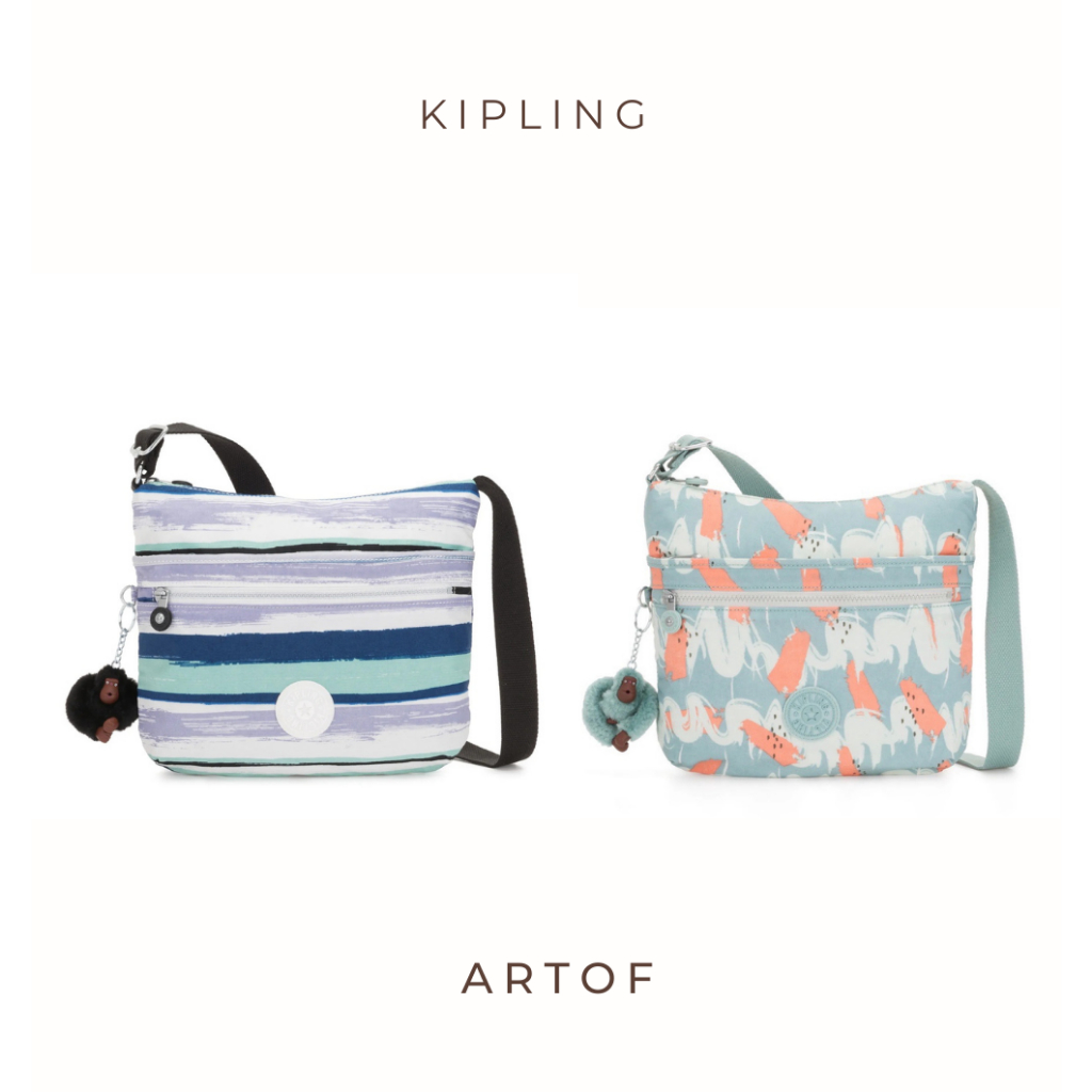 [台灣現貨] KIPLING ARTOF 系列 女款側背包-兩色 #現貨 極輕多夾層 防潑水#女包