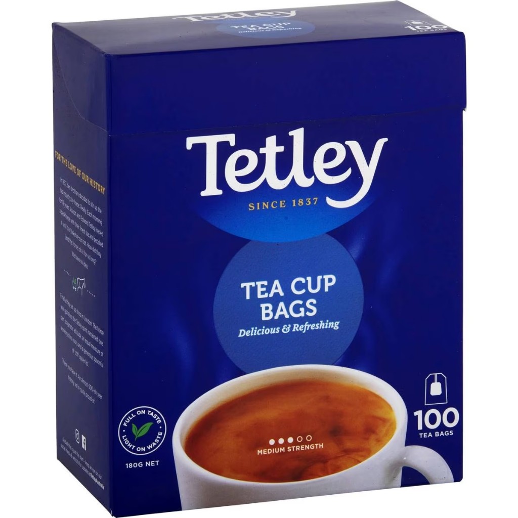 英國Tetley Tea Bags 100 Pack 紅茶茶包