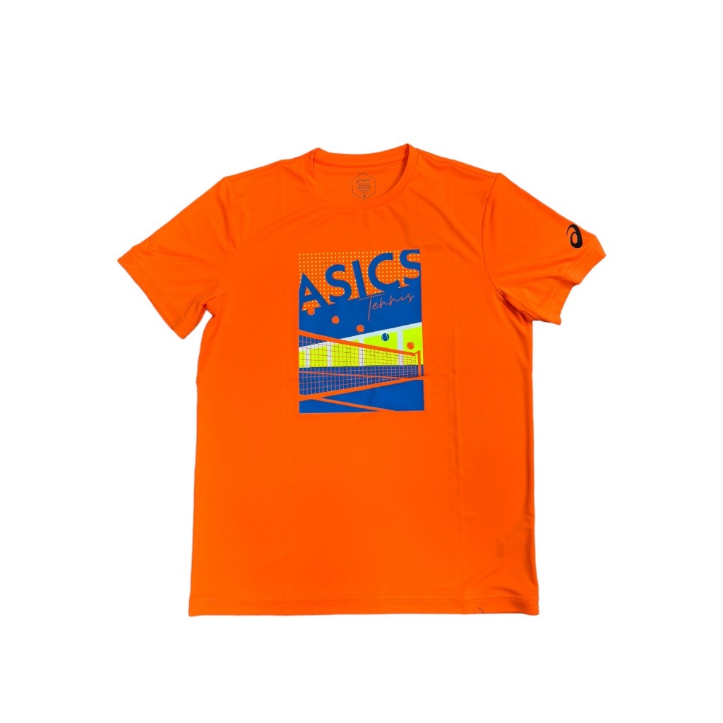 Asics 2024 T恤 2041A284-801 橘 澳網款 [運動上衣] 【偉勁國際體育】