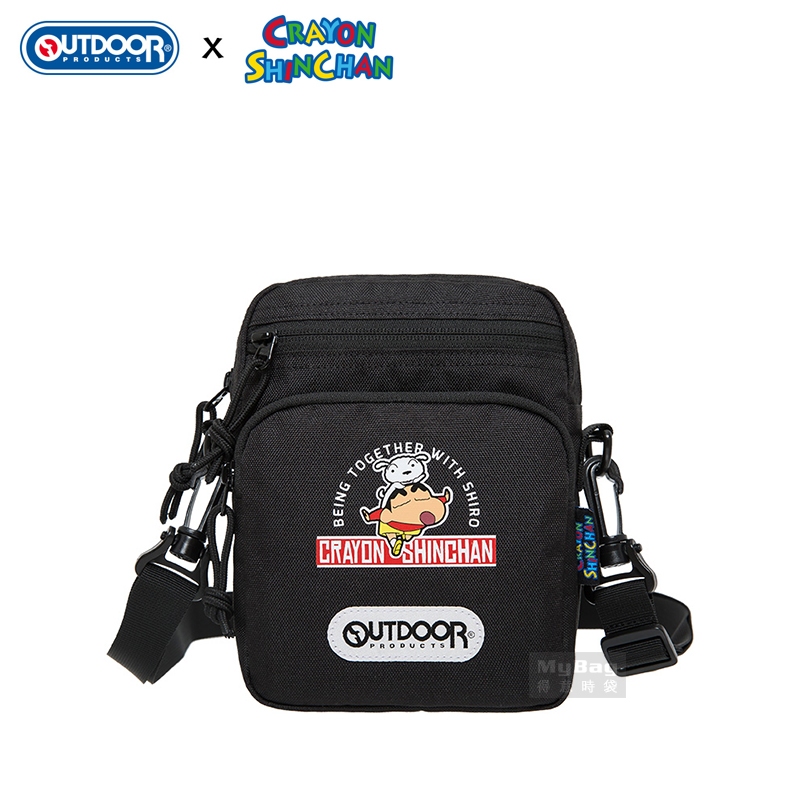 OUTDOOR 側背包 蠟筆小新 直式側背包 聯名款 休閒包 潮流小包 ODCS23R03 得意時袋