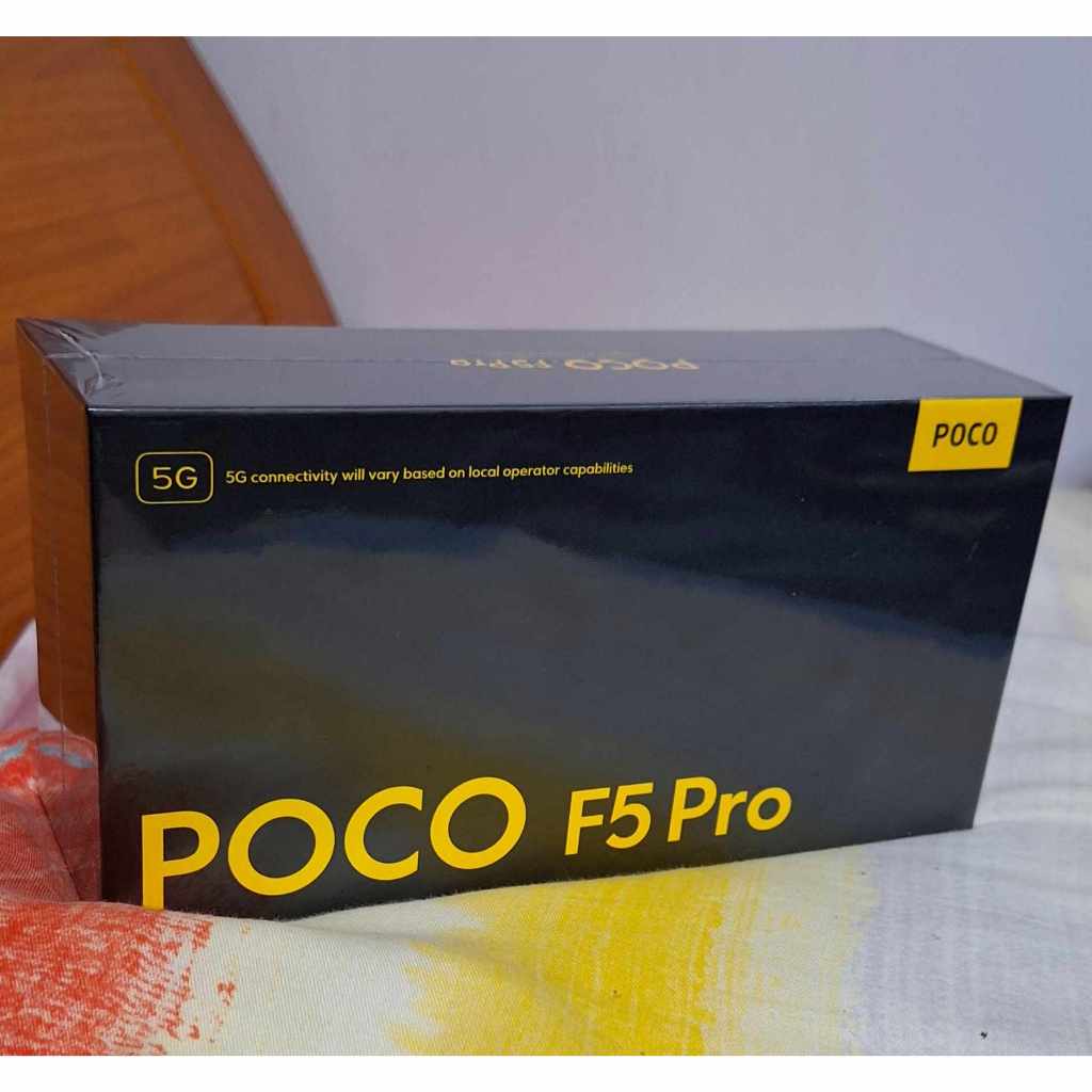 &lt;全新未拆&gt; POCO F5 Por  12G / 256G 台灣公司貨 白色