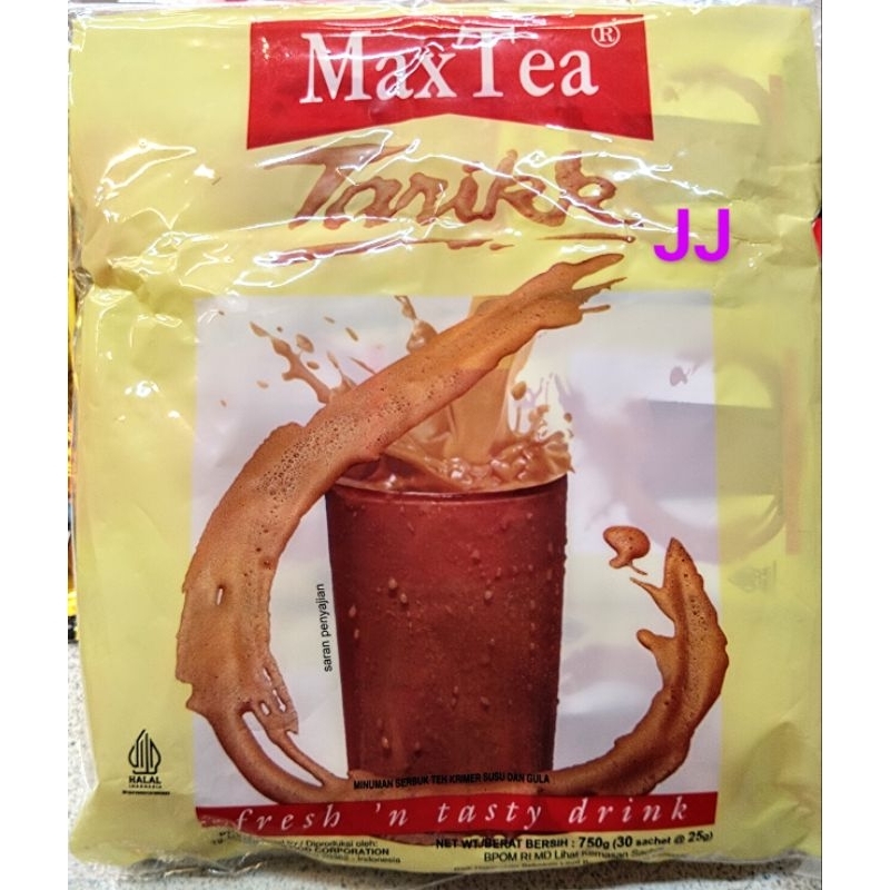 印尼奶茶-MAX Tea-即溶奶茶-30小包入-效期2024.03.30,即期品