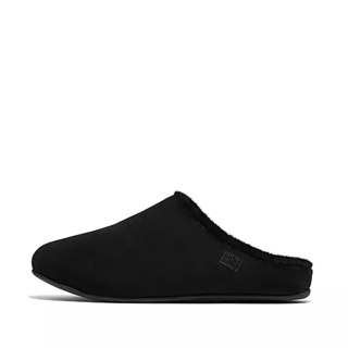 代購 男鞋 Fitflop 原廠官網 全新正品 SHOVE 麂皮+絨毛 拖鞋 US 8、10