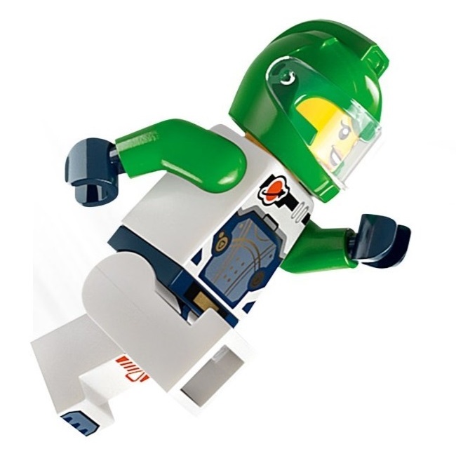 LEGO CITY Spaceman 樂高城市 太空人人偶 綠色帽 60429
