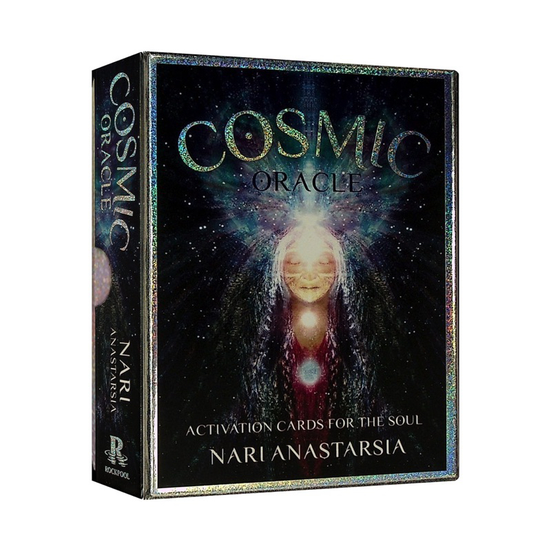 宇宙靈性啟發卡｜Cosmic Oracle｜36張,接受光能與大我,門戶敞開接引,贈中文翻譯