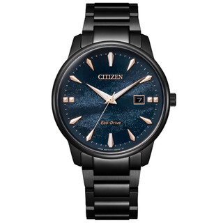 甜甜價 CITIZEN 星辰 Hebe田馥甄 天川銀河限定款 光動能手錶39.2mm/BM7595-89L