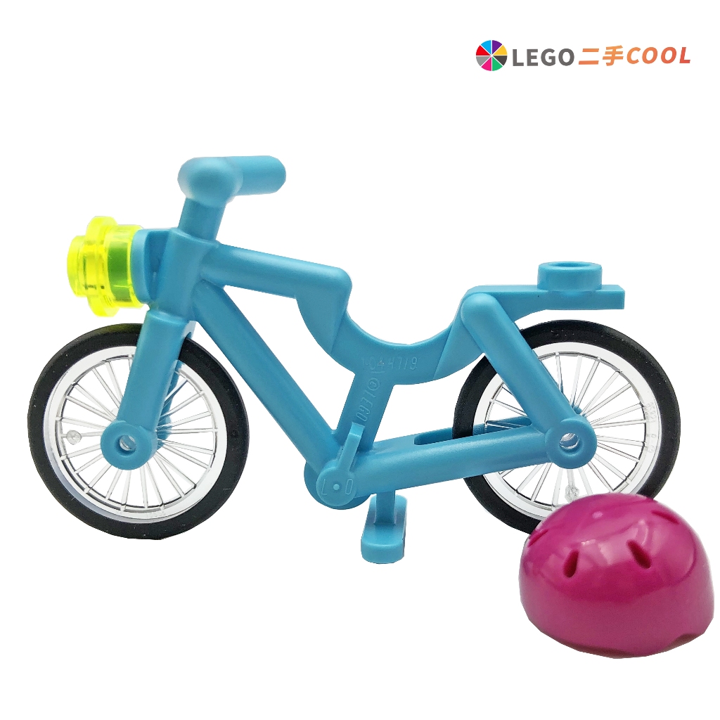 【COOLPON】正版樂高 LEGO【二手】Friends系列 41364 人偶配件 拆賣 腳踏車+安全帽