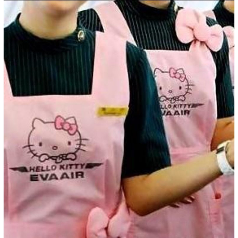 【全新現貨 已絕版】Hello Kitty 機上空服圍裙 長榮航空 EVA AIR M號