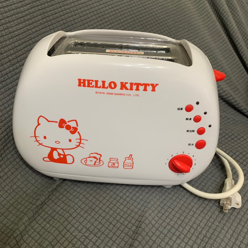 誠可議 三麗鷗 Hello Kitty 烤吐司機 無使用過
