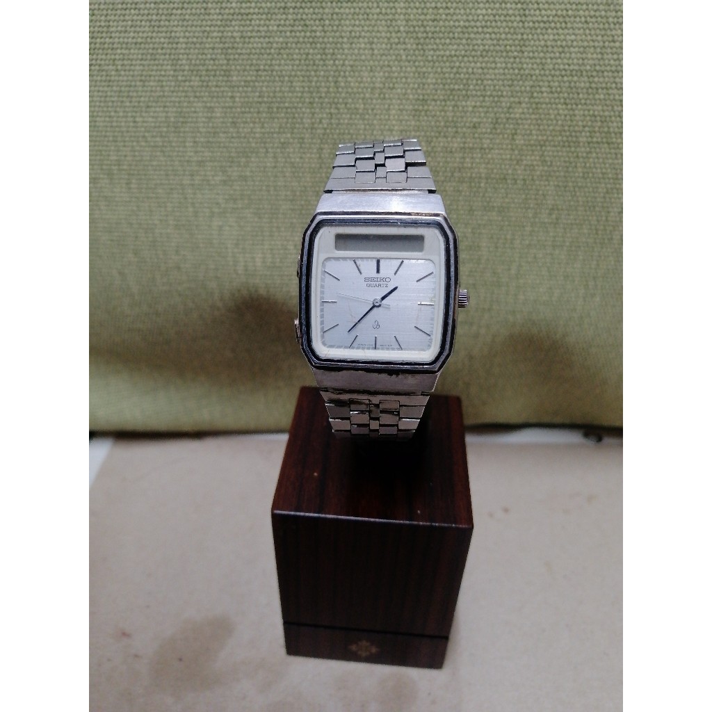 SEIKO精工/H357-500A/石英男士手錶/1980年/可調式錶帶/絕版收藏老錶