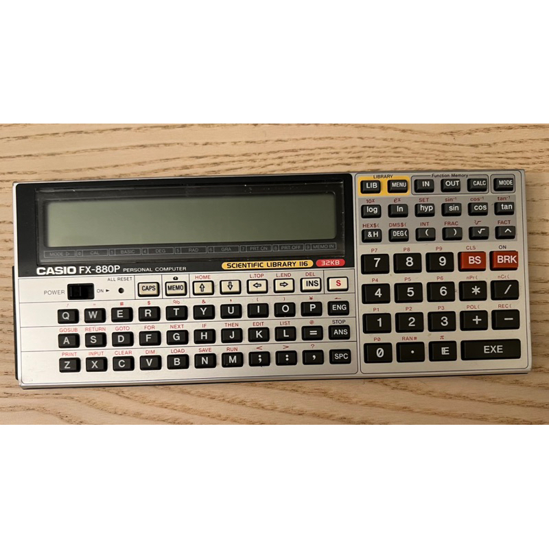 CASIO FX-880P Personal Computer(日本製）