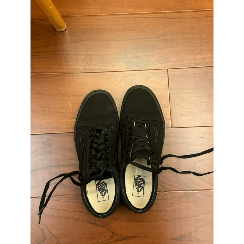 vans 全黑 黑武士 us10.5 28.5cm 二手 可議