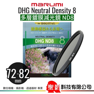 MARUMI DHG ND8 多層鍍膜減光鏡 72mm 77mm 82mm 公司貨