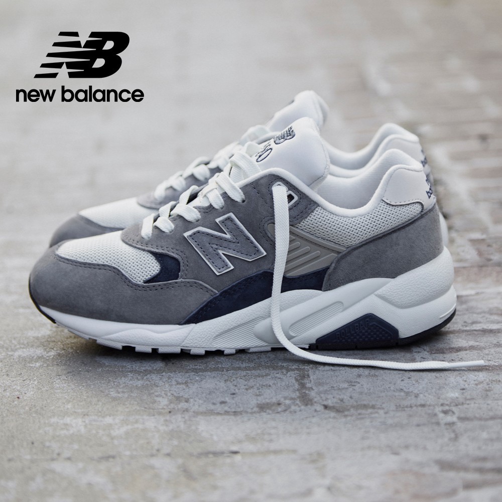 【New Balance】 NB 復古鞋_中性_灰色_MT580RCB-D楦 580